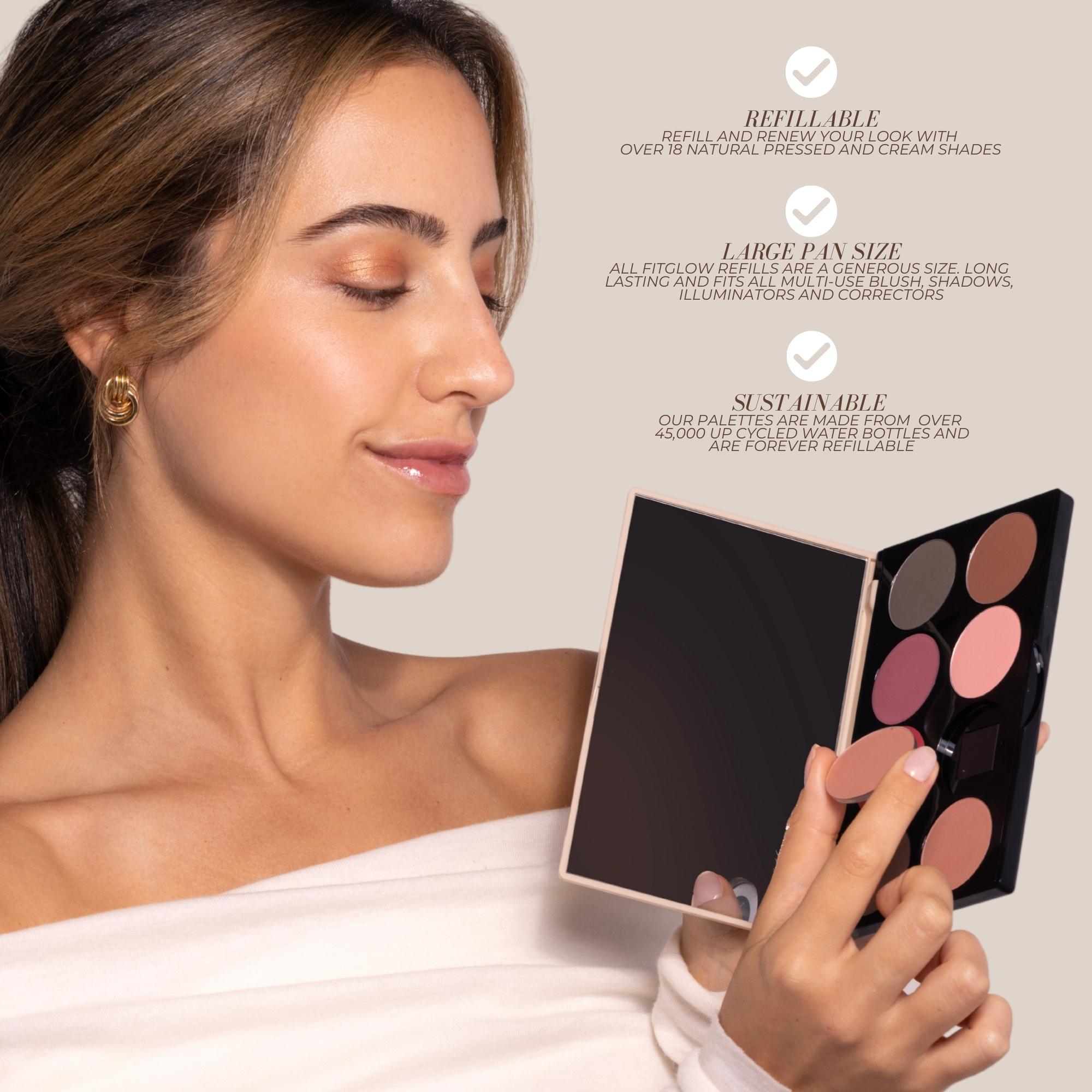 8 Shade Refillable Palette