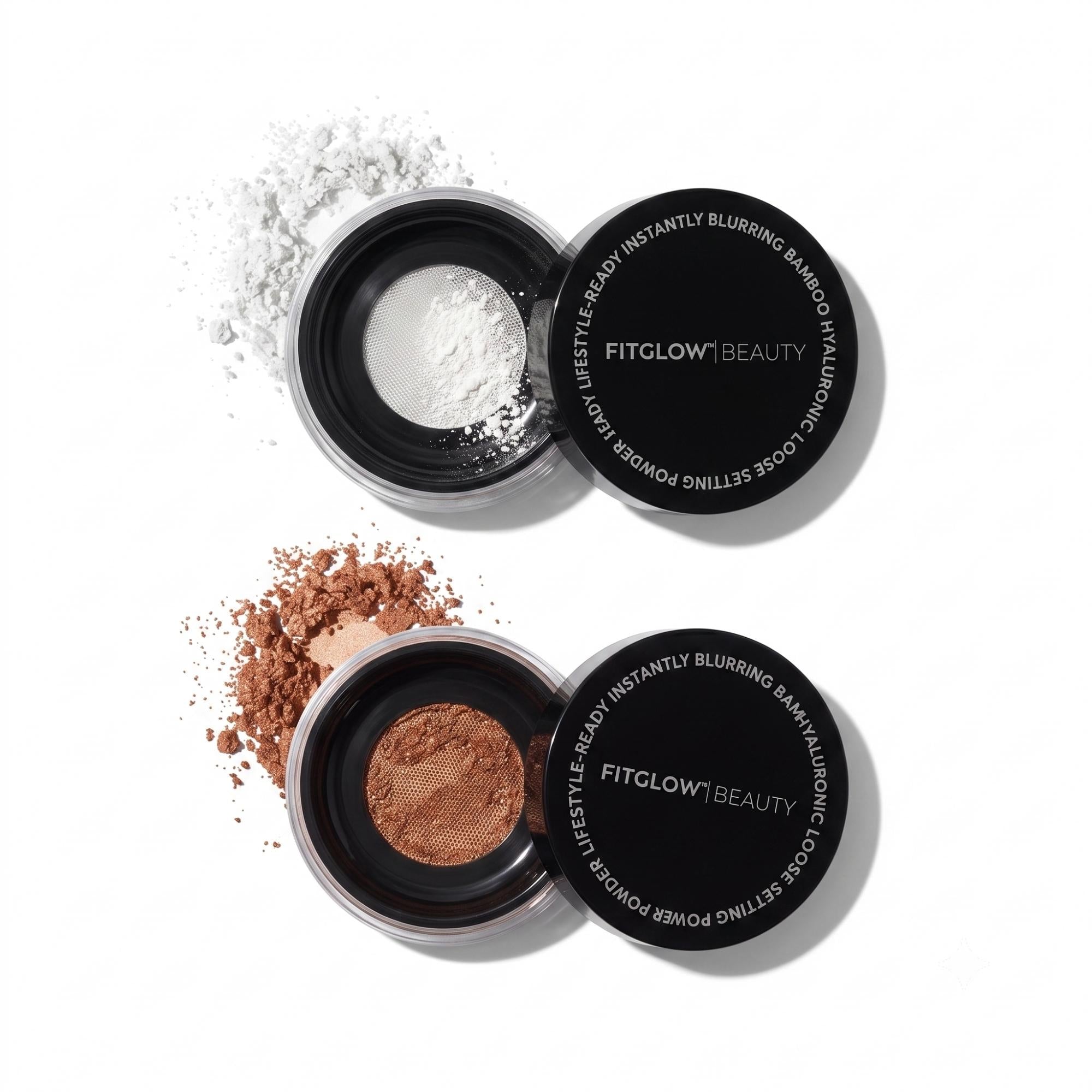 Bamboo Hyaluronic Loose Setting + Bronzing Powder Duo