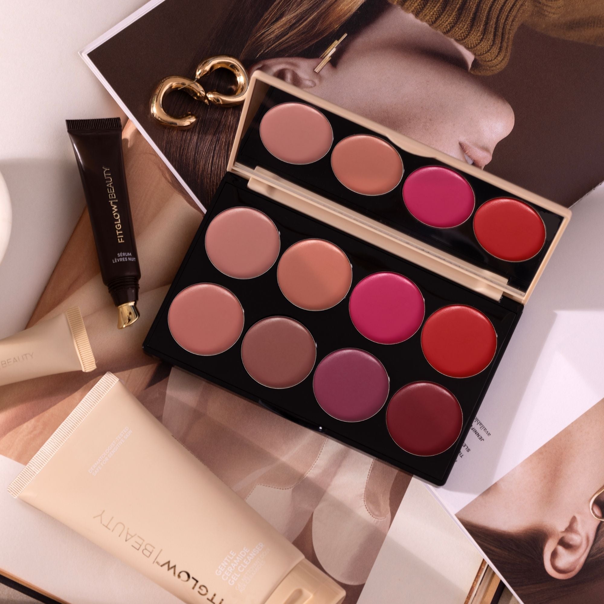 Lip Colour Cream Palette