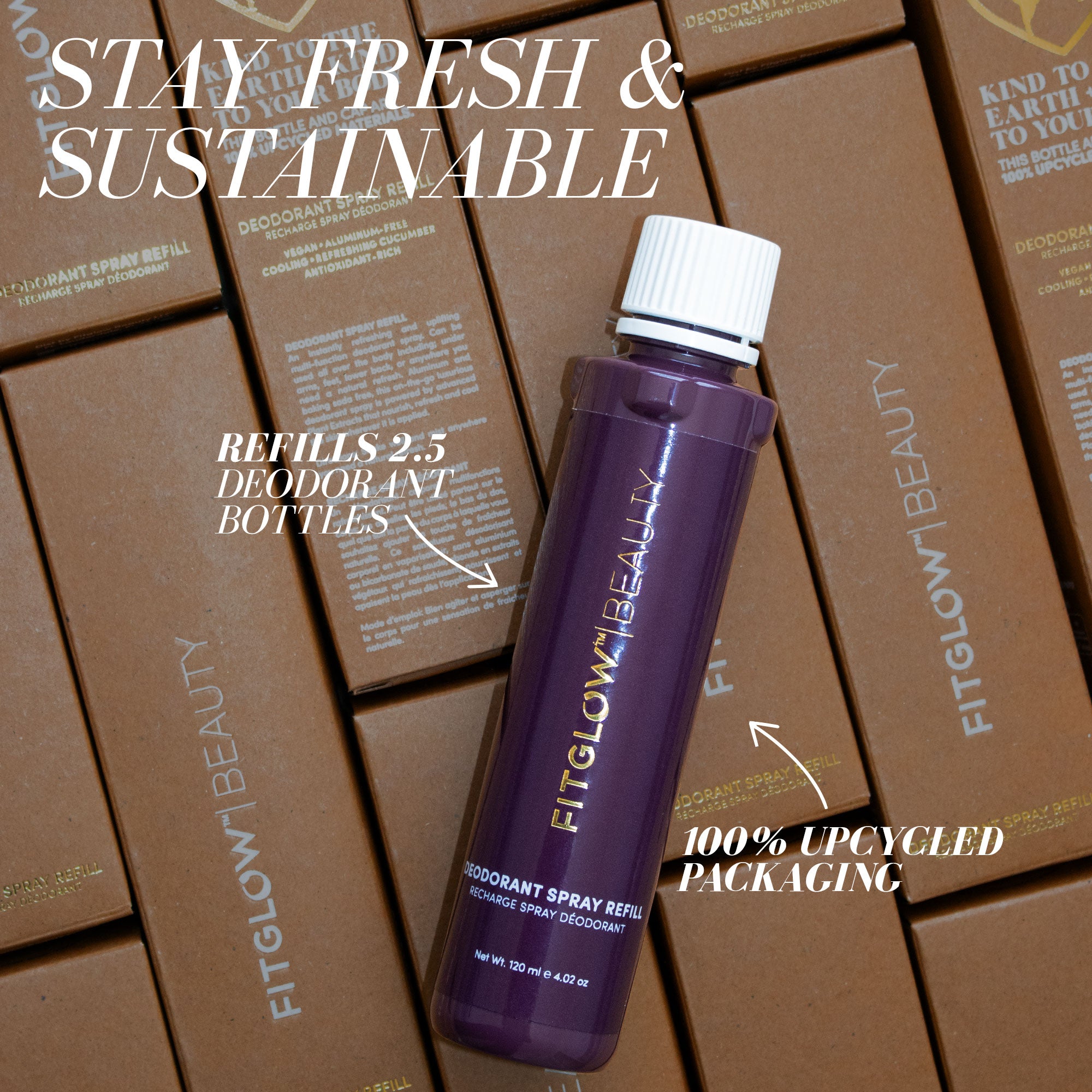 Deodorant Spray + Refill Duo