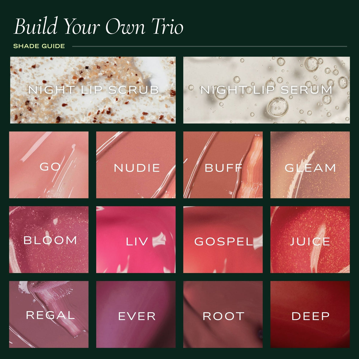 Build Your Own Lip Serum Trio