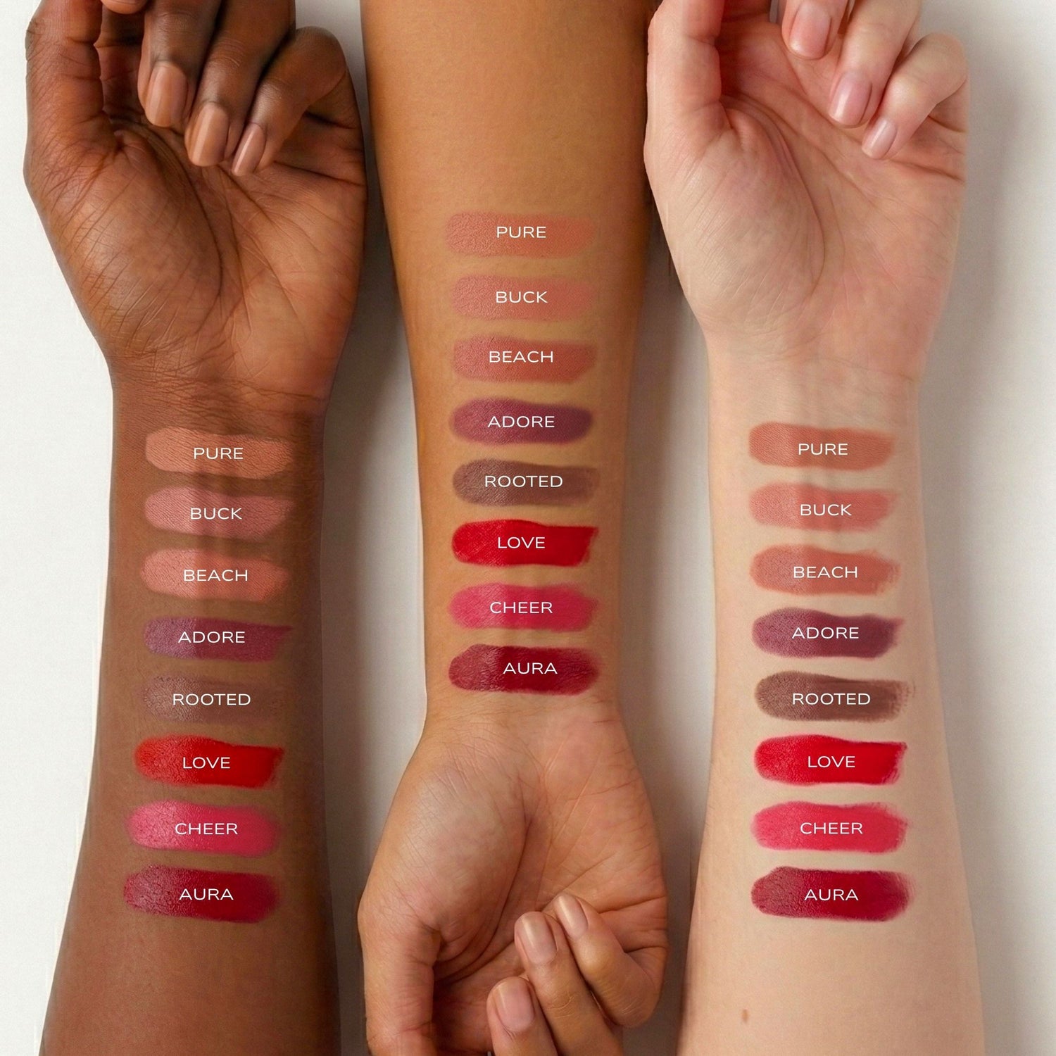 Lip Colour Cream Palette