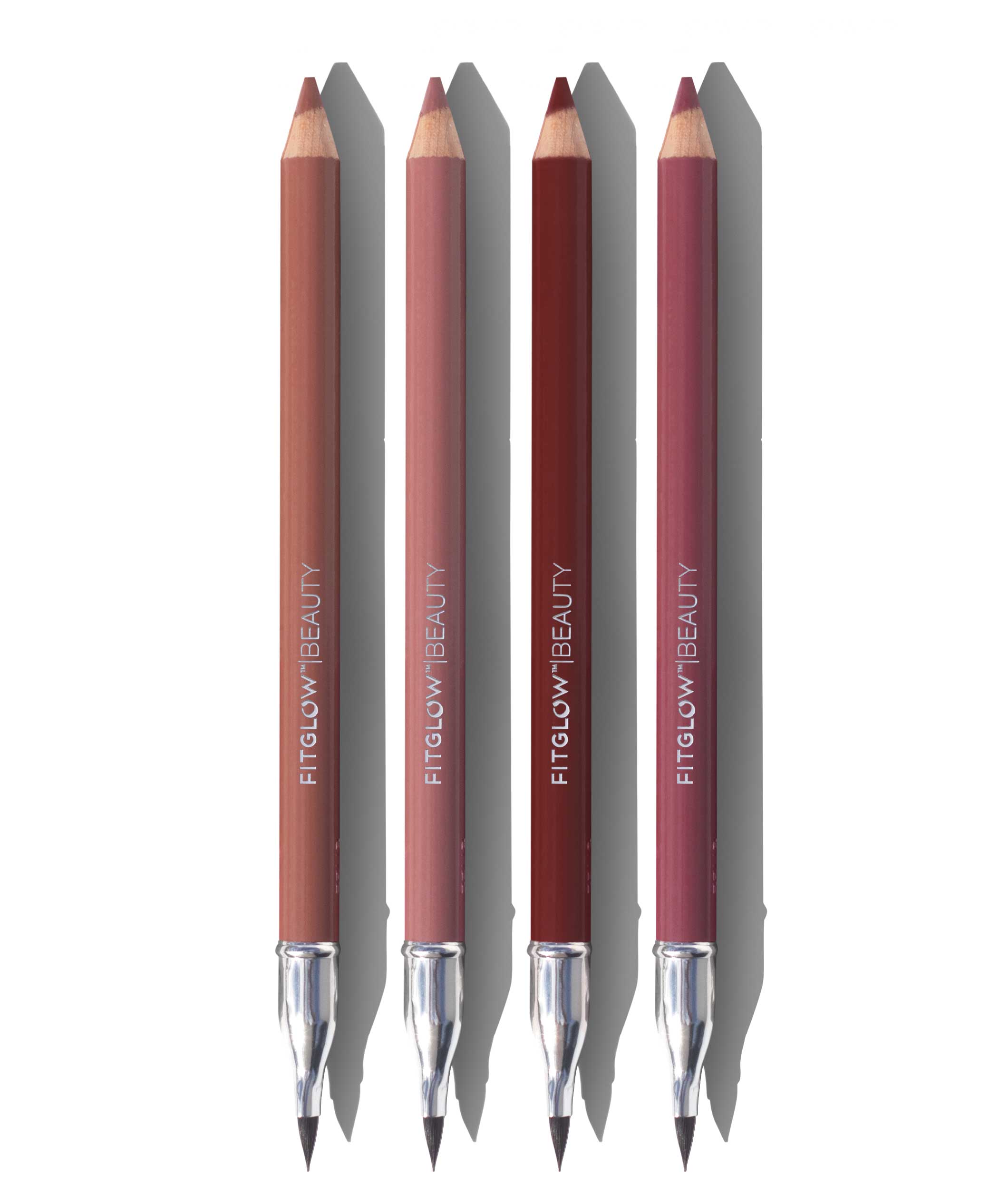 Naturally Nude Vegan Lip Liner 4-Piece Set