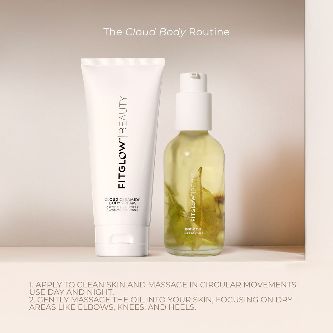 Cloud Body Cream + Body Oil Duo