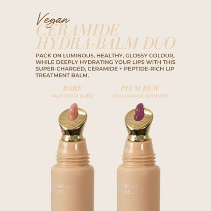 Ceramide Hydra-Balm Duo - Bare + Plum Dew