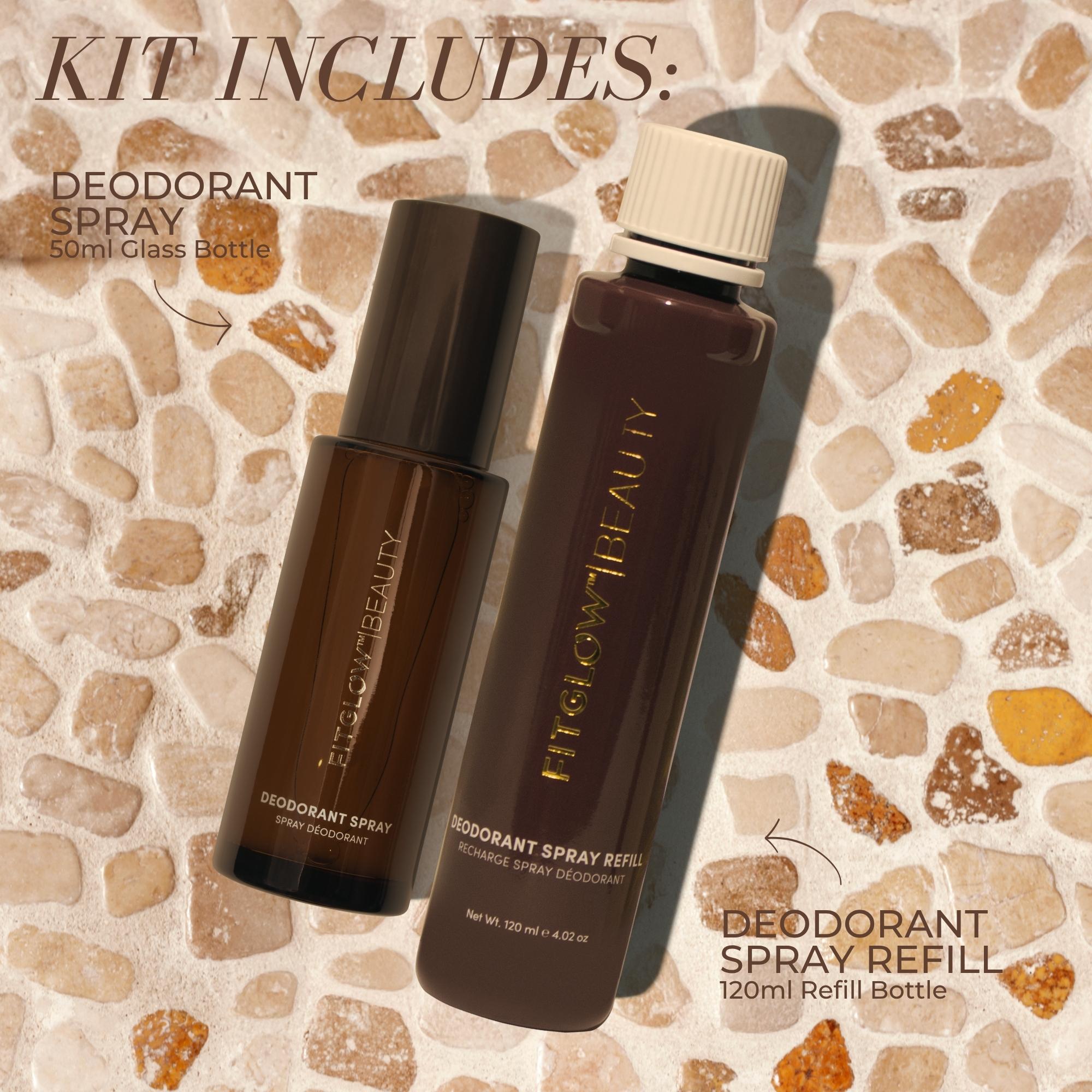 Deodorant Spray + Refill Duo