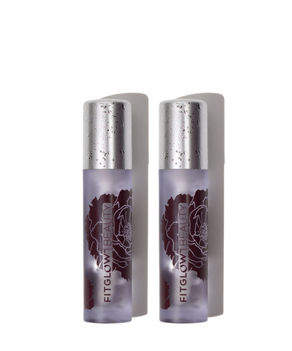 Double the overnight treatment with the Fitglow Night Lip Serum Duo