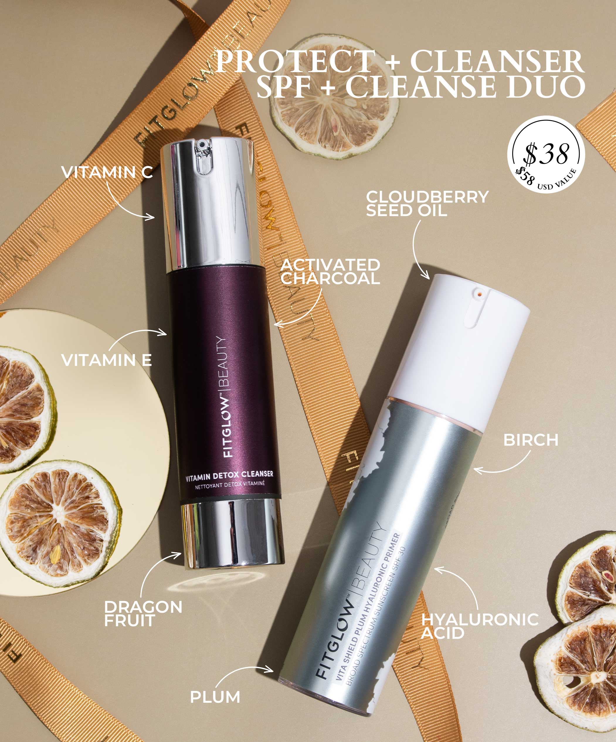Protect + Cleanse SPF and Cleanse Duo