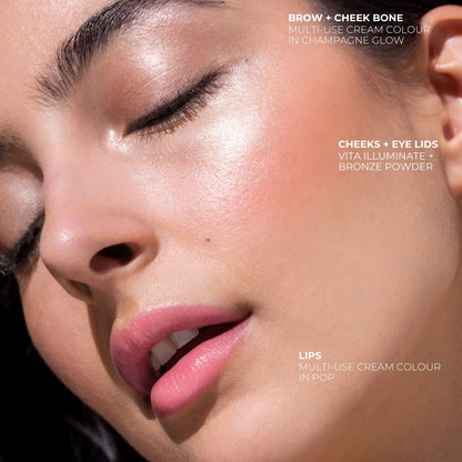 Vita Illuminate + Bronze Powder