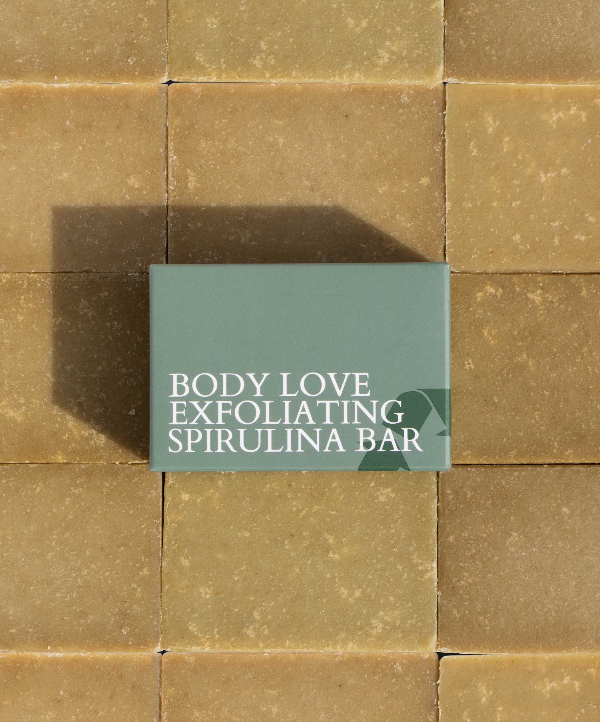 Body Love Exfoliating Spirulina Soap Bar