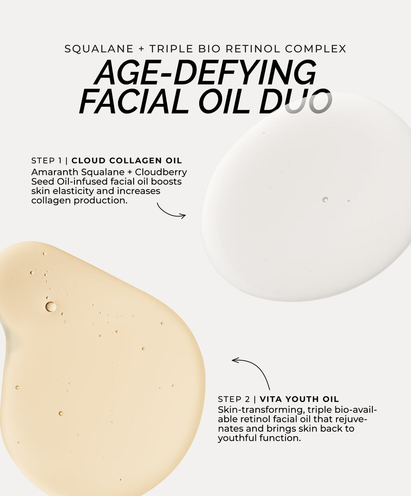 Age-Defying Collagen + Retinoic Facial Oil Duo
